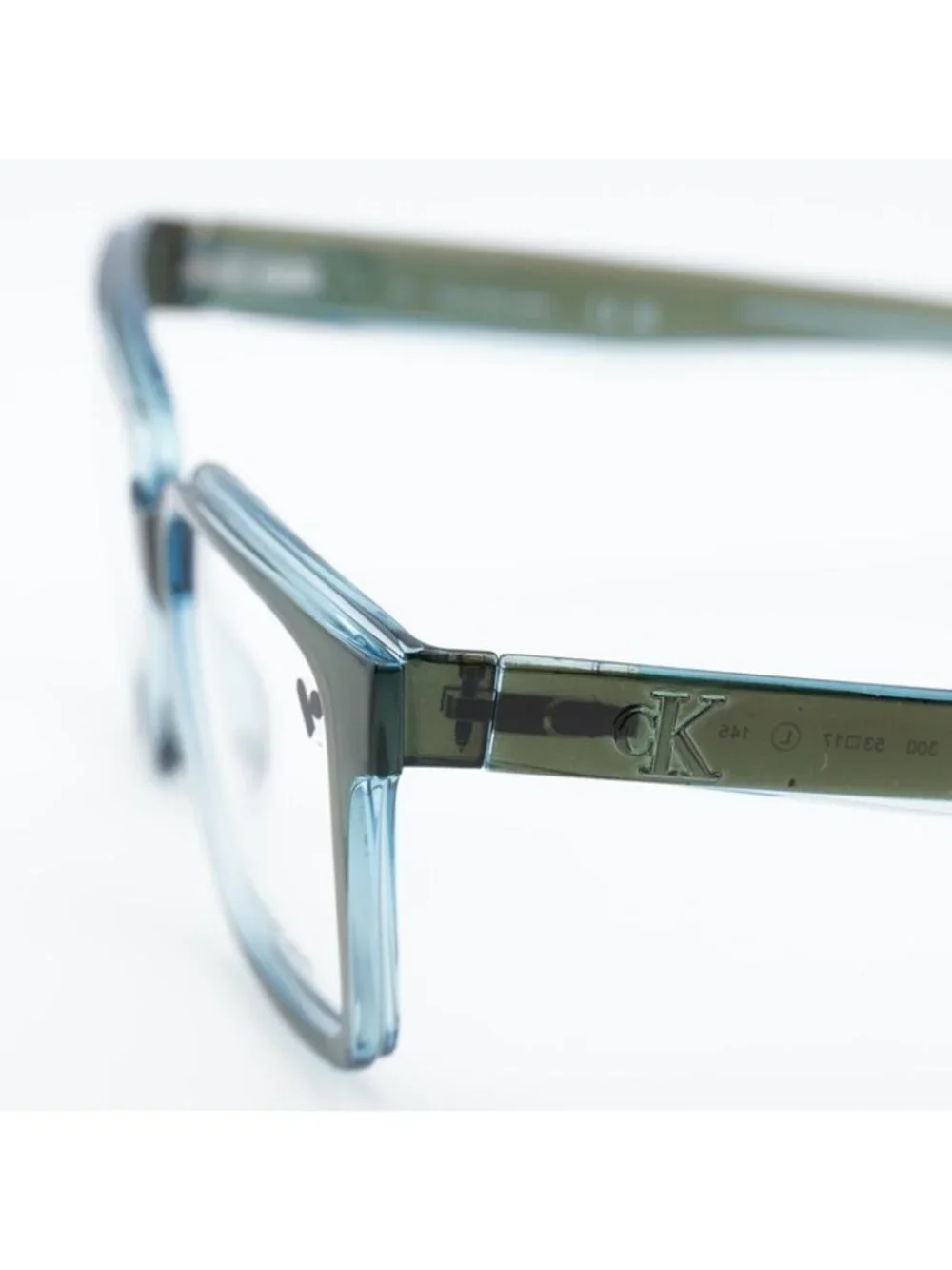 Calvin Klein Jeans CKJ24619 300 Eyeglasses Green 53mm Square Frame